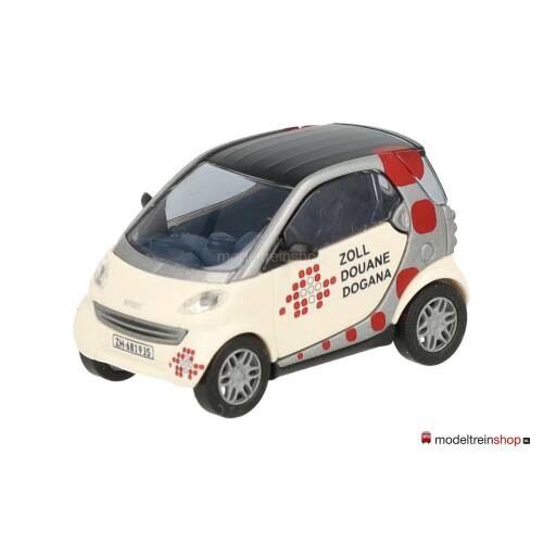 Busch H0 48945 Smart City Coupé "Schweizer Zoll" - Modeltreinshop