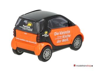 Busch H0 48963 Smart Fortwo "ProChrist mobil" - Modeltreinshop
