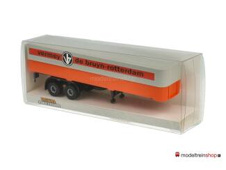 Brekina H0 2-assige trailer - vermey - de bruyn - rotterdam - Modeltreinshop