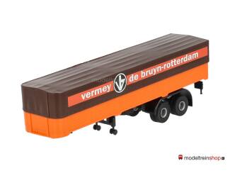 Brekina H0 2-assige trailer - vermey - de bruyn - rotterdam - Modeltreinshop