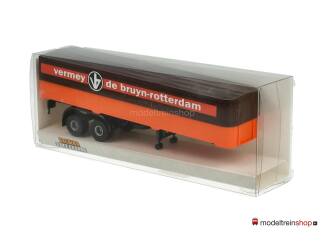 Brekina H0 2-assige trailer - vermey - de bruyn - rotterdam - Modeltreinshop
