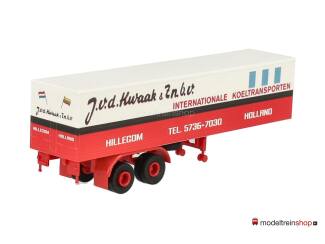 Brekina H0 2-assige trailer - J.v.d. Kwaak & Zn. b.v. - Modeltreinshop