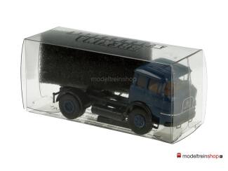 Brekina H0 Krupp Trailer transport truck donker blauw - Modeltreinshop