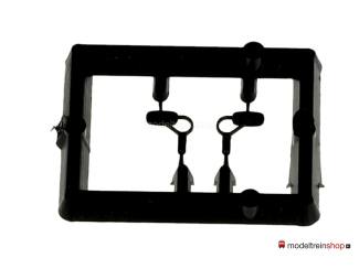 Brekina H0 Krupp Trailer transport truck donker blauw - Modeltreinshop