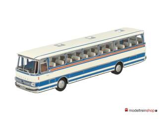 Brekina H0 56051 Setra S 150 H blauw - wit - Modeltreinshop