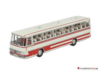 Brekina H0 56055 Setra S 150 H lichtgrijs - rood - Modeltreinshop
