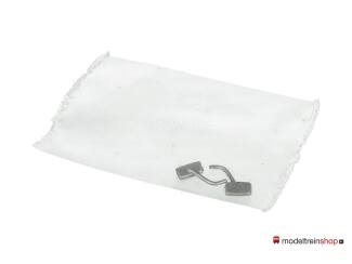 Brekina H0 56055 Setra S 150 H lichtgrijs - rood - Modeltreinshop