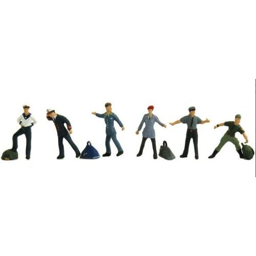 Noch H0 16510 Soldaten op het station - Modeltreinshop