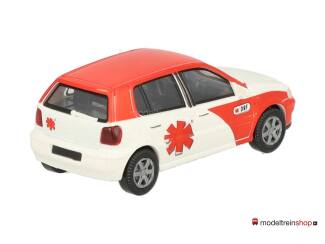 Wiking H0 0710534 Volkswagen VW Polo Notarzt - Modeltreinshop