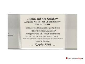 Wiking H0 252854 set van 4 auto's Bahnpolizei