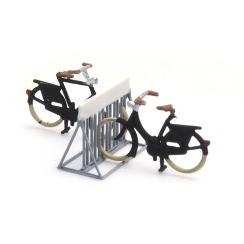 Artitec N 316.056 Fietsenrek met 2 fietsen - Modeltreinshop