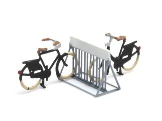 Artitec N 316.056 Fietsenrek met 2 fietsen - Modeltreinshop