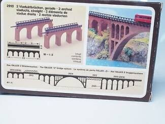 Faller Z 2918 2 rechte viaducten - Modeltreinshop
