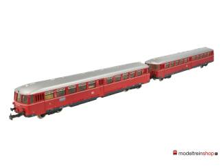 Marklin H0 3076 V02 Tweedelige accutreinstel BR 515 + 815 DB - Modeltreinshop