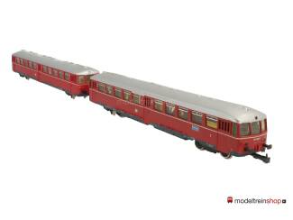 Marklin H0 3076 V02 Tweedelige accutreinstel BR 515 + 815 DB - Modeltreinshop
