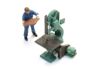 Artitec H0 387.662 Lintzaag met figuur - Modeltreinshop