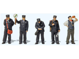 Preiser H0 10814 RhB personeel - Modeltreinshop