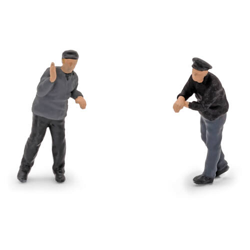 Busch H0 79700 Machinist en stoker van een locomotief - Modeltreinshop