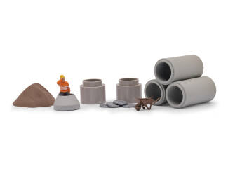 Busch H0 79878 Professioneel in schachtconstructie - Modeltreinshop