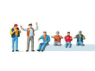 Preiser H0 10038 Vrachtwagen bestuurders - Modeltreinshop