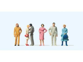 Preiser H0 14137 Passanten - Modeltreinshop