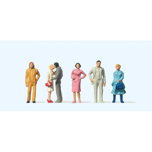 Preiser H0 14137 Passanten - Modeltreinshop