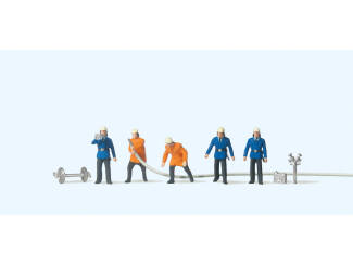 Preiser N 79118 Brandweer mannen - Modeltreinshop