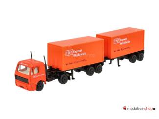 H0 Vrachtwagen 2 delig - TNT Express Worldwide - Modeltreinshop