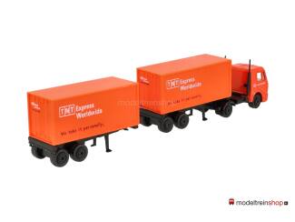 H0 Vrachtwagen 2 delig - TNT Express Worldwide - Modeltreinshop
