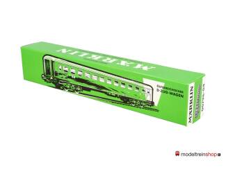 Marklin H0 00796 V05 Reizigersrijtuig "Tin Plate" Sneltreinwagon 2e klasse van de FS - Modeltreinshop