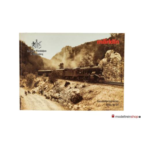 Marklin Gesamtprogramm 1995/96 Duits - Modeltreinshop