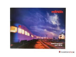 Marklin Totaal Programma 1997 / 98 NL - Modeltreinshop