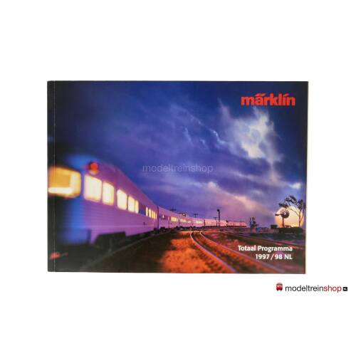 Marklin Totaal Programma 1997 / 98 NL - Modeltreinshop