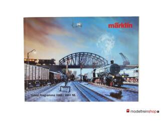 Marklin Totaal Programma 2000 / 2001 NL - Modeltreinshop
