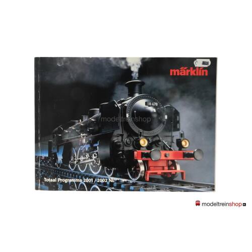 Marklin Totaal Programma 2001 / 2002 NL - Modeltreinshop