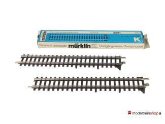 Overgangsrail naar de M-rail 180 mm - Modeltreinshop