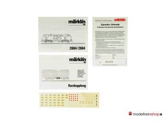 Marklin H0 2864 Sneltrein set met diesellocomotief V160 DB en 4 sneltreinrijtuigen - Modeltreinshop