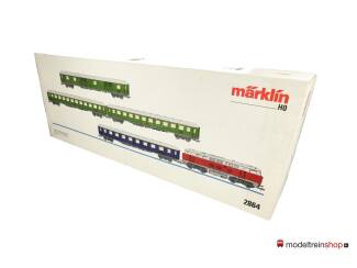Marklin H0 2864 Sneltrein set met diesellocomotief V160 DB en 4 sneltreinrijtuigen - Modeltreinshop