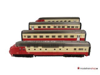 Marklin 3070 + 4070 TEE NS Treinstel met extra Tussenrijtuig Edelweiss - Modeltreinshop
