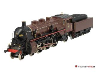 Marklin H0 3111 A1 V02 Stoom Locomotief Serie 59 met Tender SNCB - Modeltreinshop