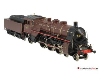 Marklin H0 3111 A1 V02 Stoom Locomotief Serie 59 met Tender SNCB - Modeltreinshop