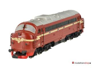 Marklin H0 3143 Diesellocomotief Reihe Di 3 NSB - Modeltreinshop