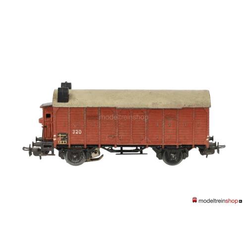 Marklin H0 320 S-05 Gesloten goederenwagen met remhuisje Glhs 25 van de DRG - Modeltreinshop