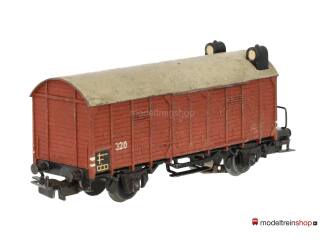 Marklin H0 320 S-05 Gesloten goederenwagen met remhuisje Glhs 25 van de DRG - Modeltreinshop