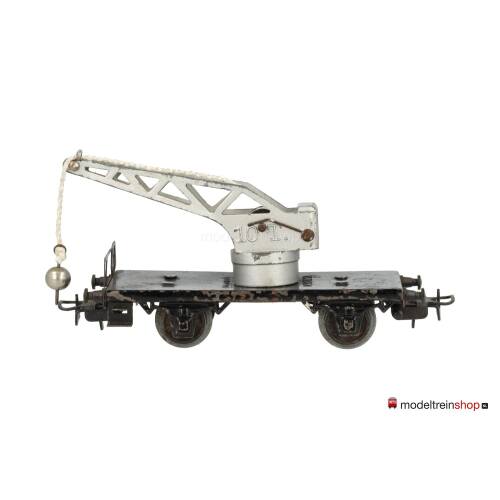 Marklin H0 366 Bahndienstwagen Kraanwagen van de DRG - Modeltreinshop