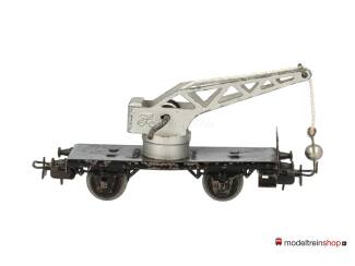 Marklin H0 366 Bahndienstwagen Kraanwagen van de DRG - Modeltreinshop