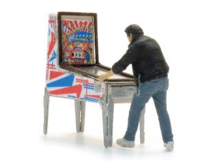 Artitec H0 387.694 Flipperkast met figuur - Modeltreinshop