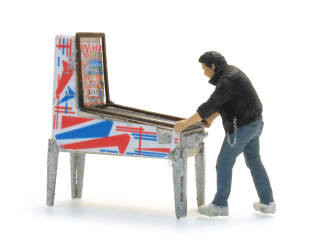 Artitec H0 387.694 Flipperkast met figuur - Modeltreinshop