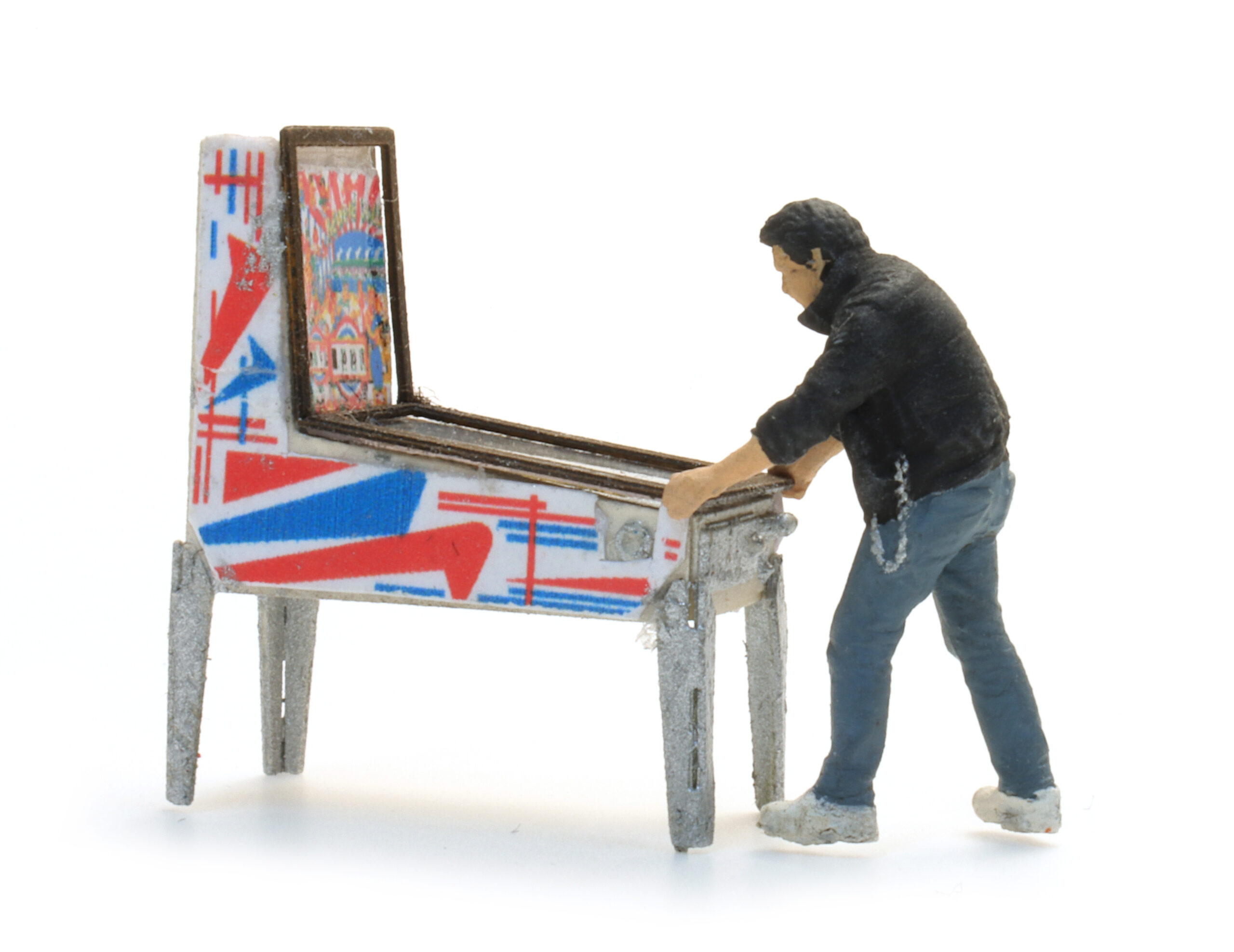 Artitec H0 387.694 Flipperkast met figuur – Modeltreinshop Artitec H0 387.694 Flipperkast met figuur - Modeltreinshop