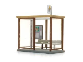 Artitec H0 387.695 Belgisch bushokje - Modeltreinshop